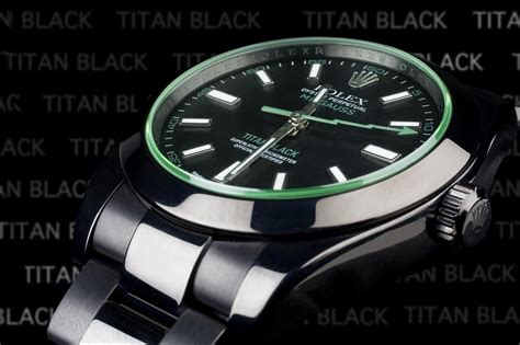 rolex milgauss titan black replica|rolex milgauss price chart.